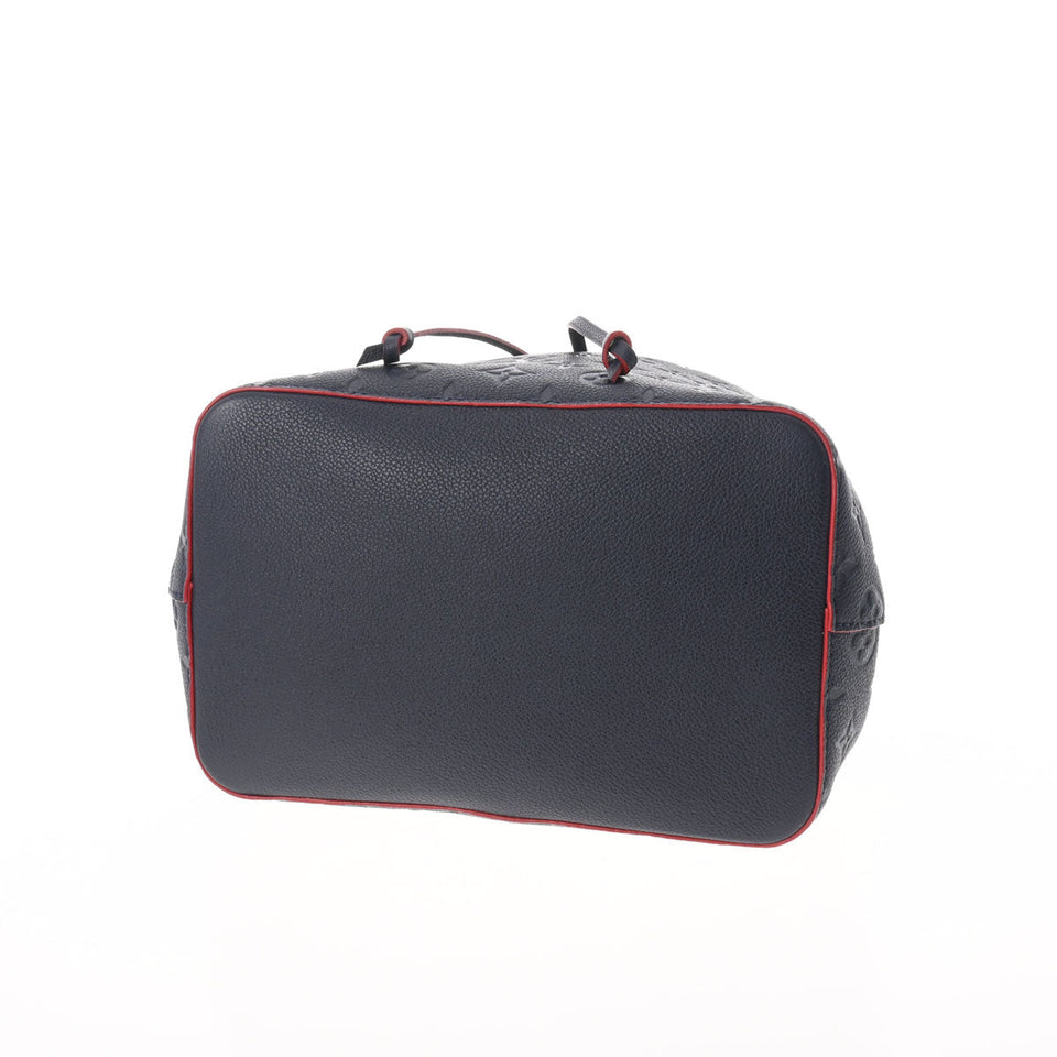 Louis Vuitton Monogram Emplant Neonoe Marine Rouge Implant 2way Bag