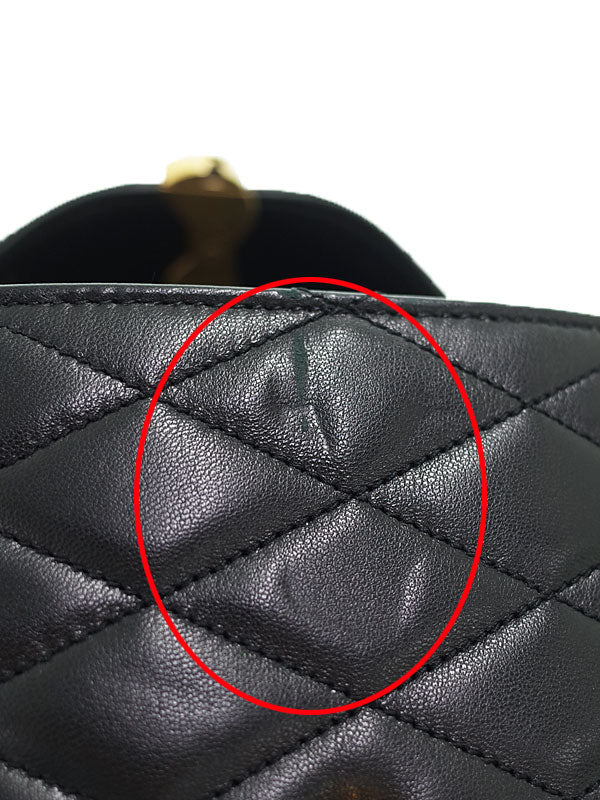 Saint Laurent- Paris June Box Bag Shoulder Bag Black
