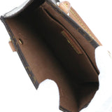 Louis Vuitton Petite Sac Plat Shoulder Bag Monogram Brown