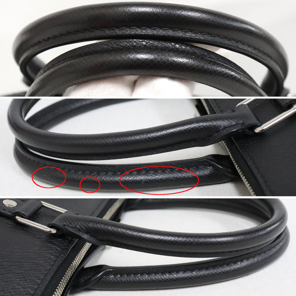 Louis Vuitton Anton Briefcase Taiga Noir