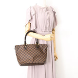 Louis Vuitton Saleya PM Handbag Damier Brown