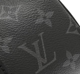 Louis Vuitton Keepall Bandouliere 25 Monogram Shoulder Bag Black