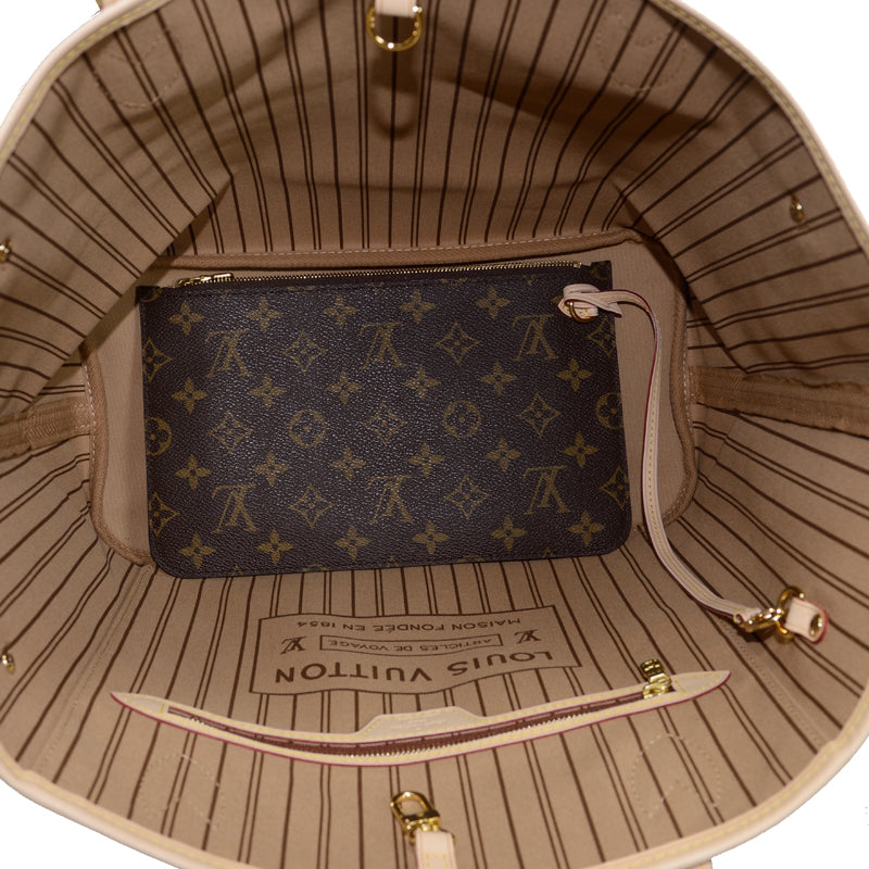 Louis Vuitton Neverfull MM Monogram Canvas Shoulder Bag