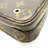 Louis Vuitton Utility Crossbody Shoulder Bag Monogram Canvas