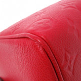 Louis Vuitton Speedy Bandouliere 25 NM Handbag Cerise Smooth Leather