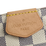 Louis Vuitton Graceful PM Shoulder Bag Damier Azur White
