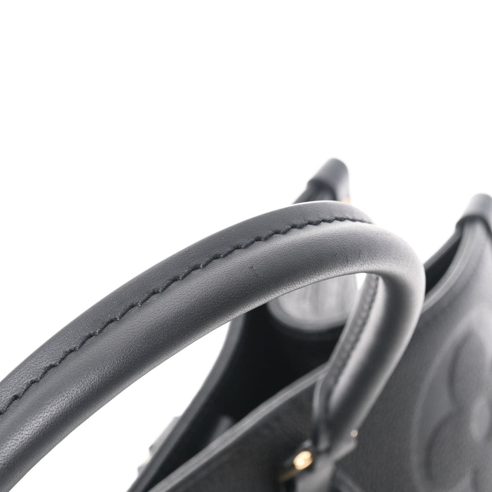 Louis Vuitton Monogram Emplant On The Go GM Noir
