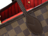 Louis Vuitton Neverfull PM Tote Bag Damier Ebene Brown