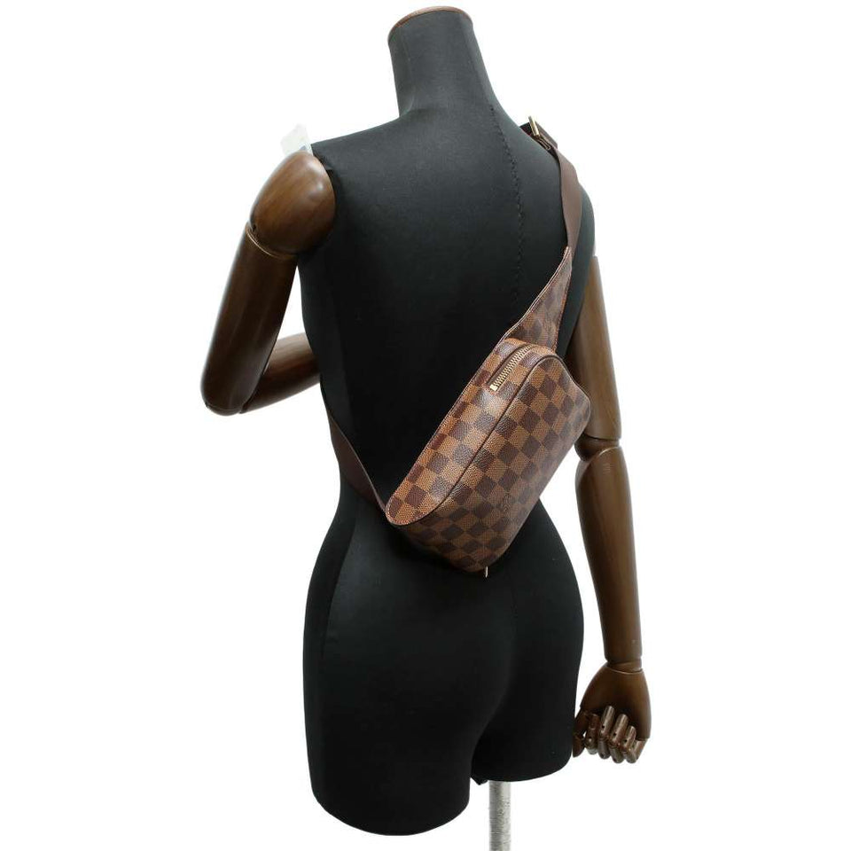 Louis Vuitton Body Bag Damier Ebene Jeronimos