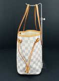 Louis Vuitton Neverfull PM Damier Azur Tote Bag Handbag