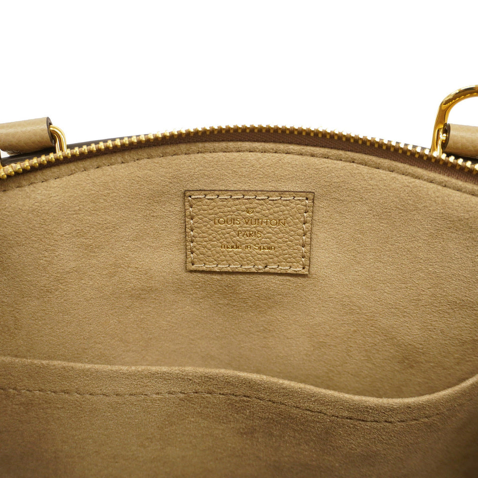 Louis Vuitton Monogram Emplant Petit Palais PM Creme