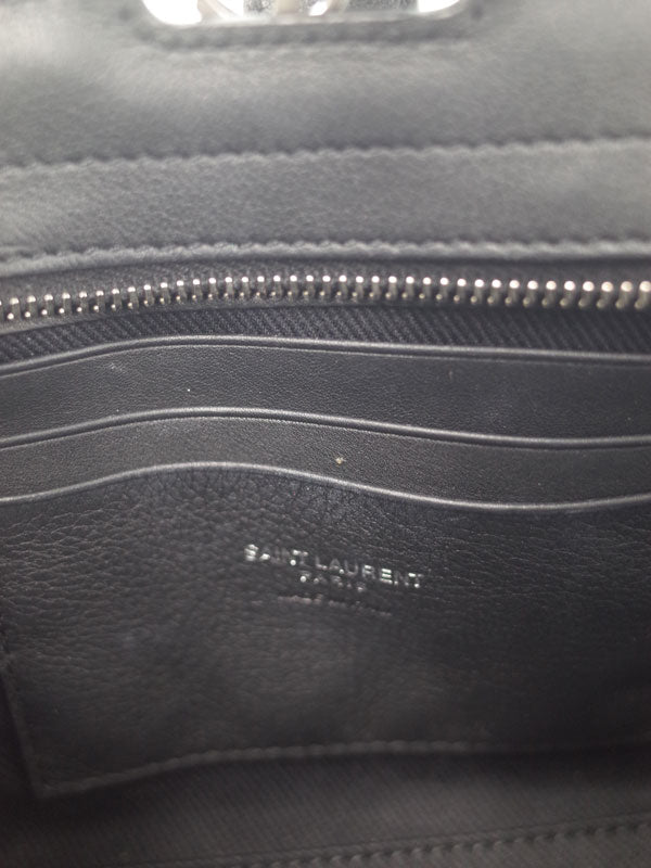 Saint Laurent- Paris Toy Cabas Bag Shoulder Bag Black