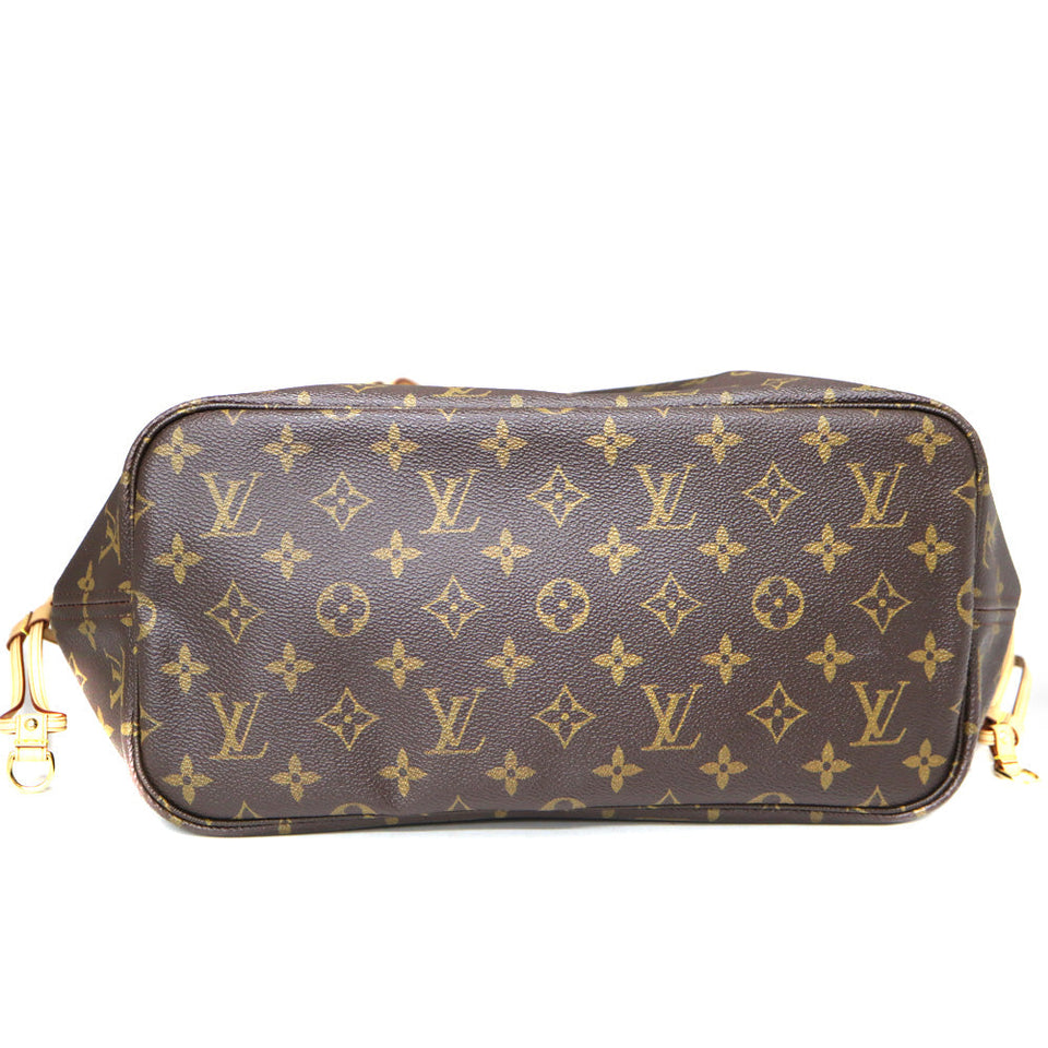 Louis Vuitton Neverfull MM Monogram Canvas Brown
