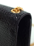 Saint Laurent- Classic Kate Satchel Chain Shoulder Bag Black