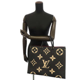 Louis Vuitton On The Go GM Monogram Emplant Empreinte BiColor Black