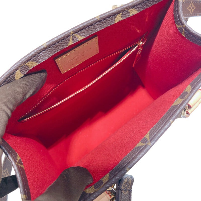 Louis Vuitton Sac Plat BB Monogram Handbag