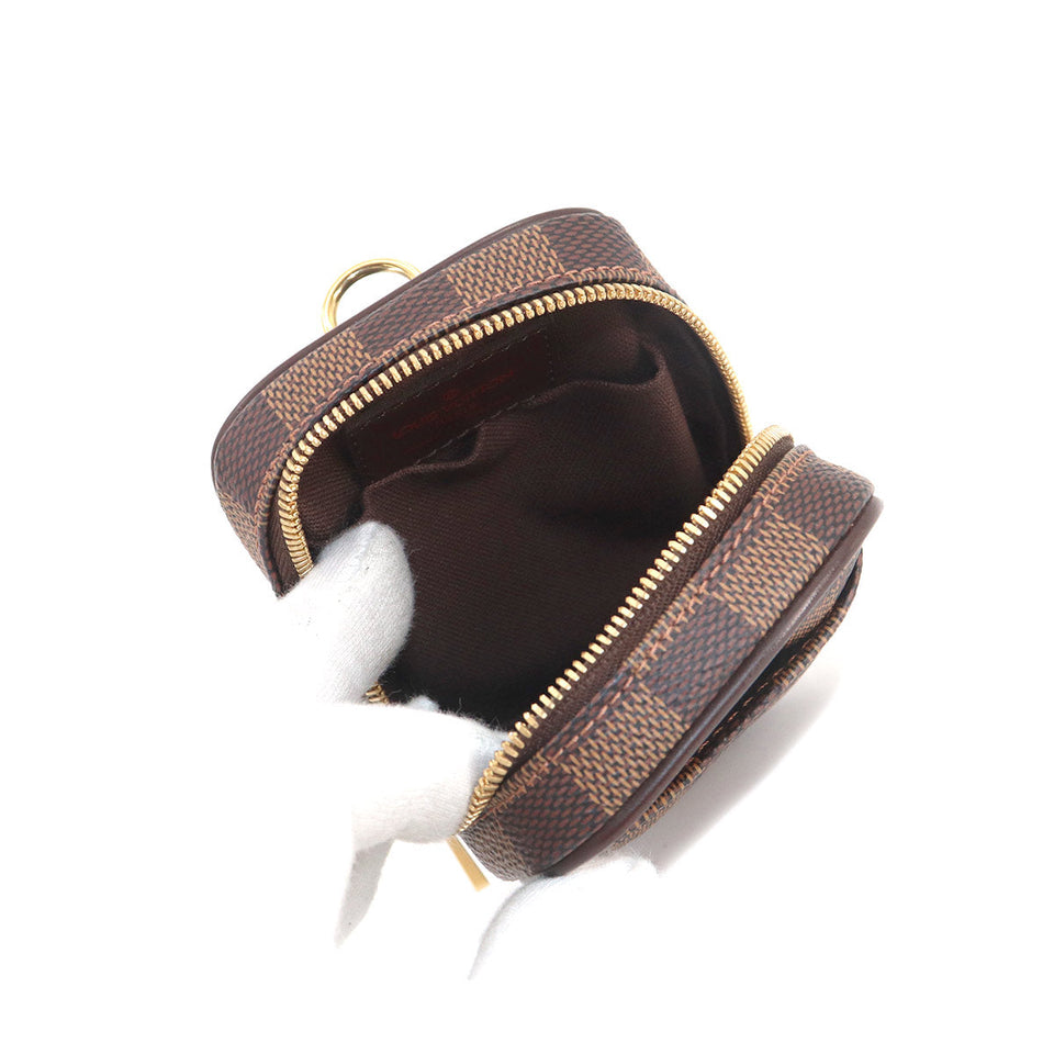 Louis Vuitton Damier Etui Okapi PM Pouch Ebene Gold Hardware