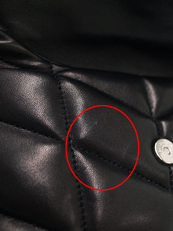 Saint Laurent- Paris Lulu Puffer Bag Shoulder Bag Black