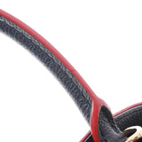Louis Vuitton Monogram Empreinte Montaigne BB Marine Rouge