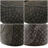 Louis Vuitton Shoulder Bag Romance Dark Brown Black Gold Monogram