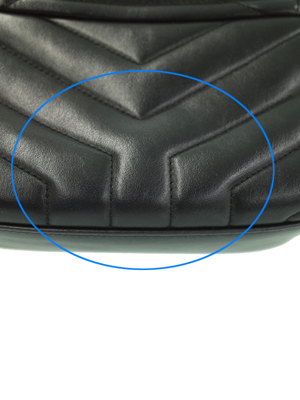 Saint Laurent- Monogram Loulou Toy Bag Black