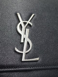 Saint Laurent- Paris Classic Kate Monogram Satchel Shoulder Bag Black