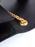 Saint Laurent- Paris Classic Kate Satchel Chain Shoulder Bag Black