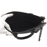 Louis Vuitton Monogram Taurillon Sac Plat Shoulder Bag Noir Black