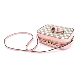 Louis Vuitton Damier Azur Saintonge Shoulder Bag Audrose White