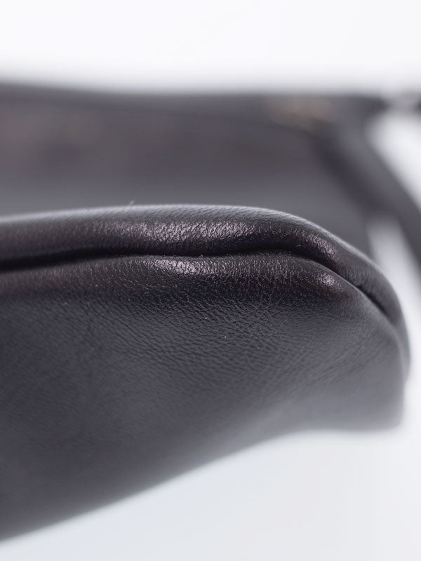 Saint Laurent- Paris Flat Pouch Sid Crossbody Bag Shoulder Bag Black