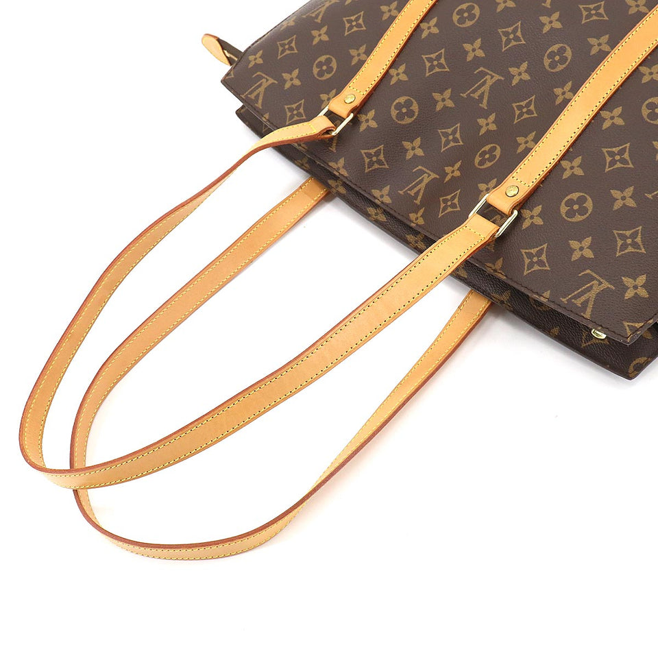 Louis Vuitton Monogram Babylon Shoulder Bag Brown