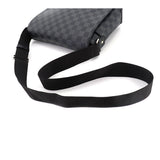 Louis Vuitton Damier Graphite District PM NV2 Shoulder Bag Black