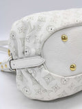 Louis Vuitton Mahina Leather XL Shoulder Bag White