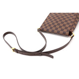 Louis Vuitton Damier Musette Salsa Long Shoulder Bag Ebene Gold Hardware