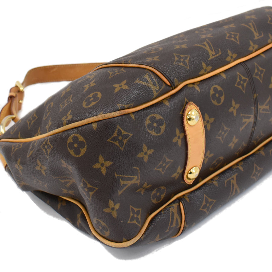 Louis Vuitton Galliera PM Shoulder Bag Monogram Brown