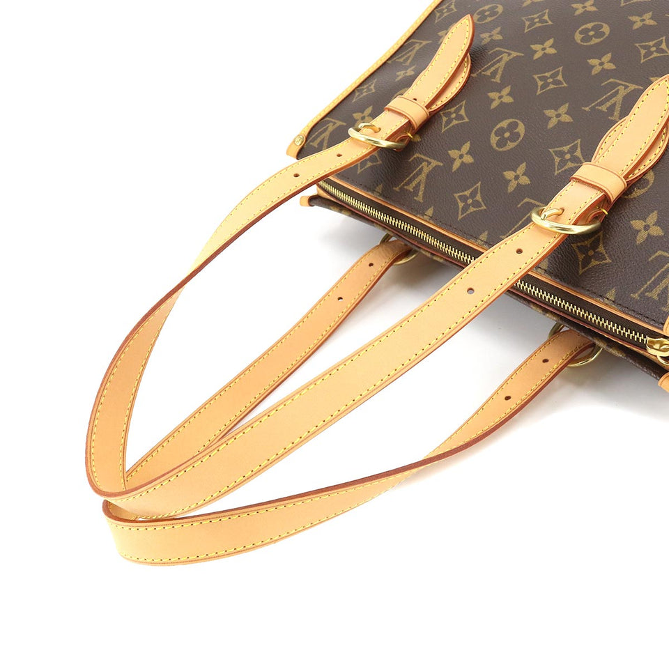 Louis Vuitton Monogram Popincourt O Tote Bag Brown Gold Hardware
