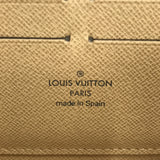 Louis Vuitton Zippy Wallet Long Wallet Azure Damier Canvas