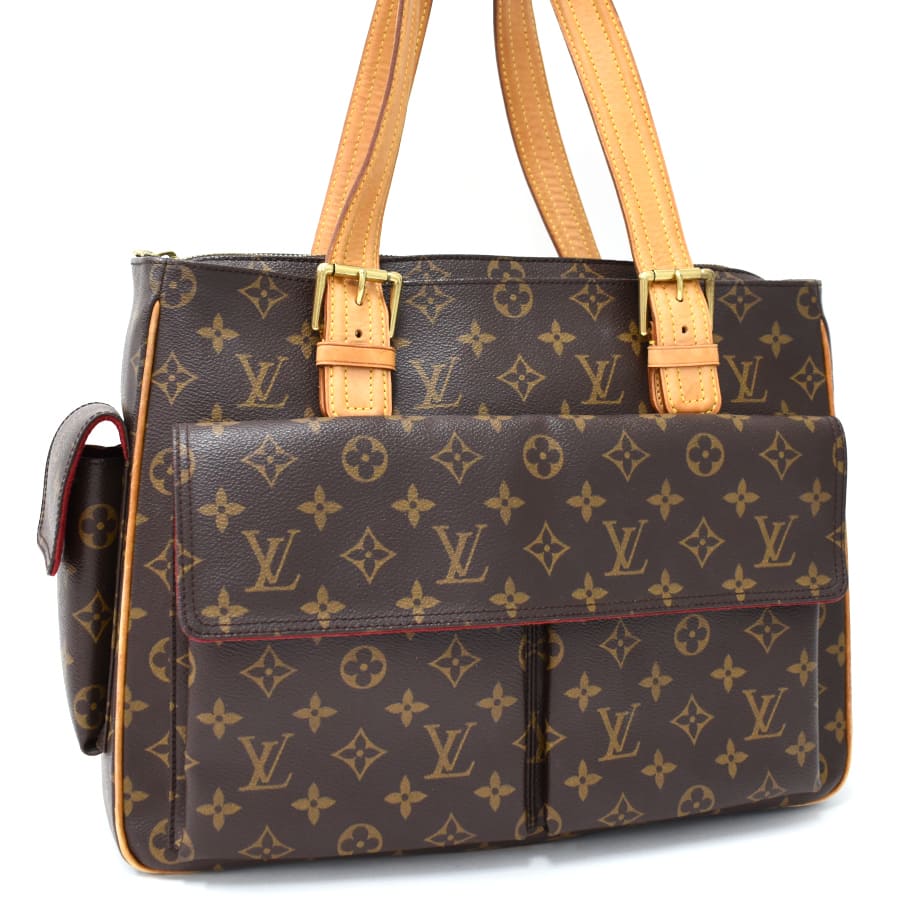 Louis Vuitton Multiple Cite Monogram Canvas Leather Shoulder Bag