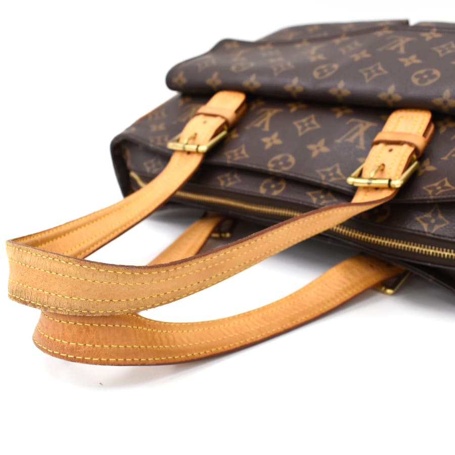 Louis Vuitton Multiple Cite Monogram Canvas Leather Shoulder Bag