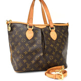 Louis Vuitton Palermo PM Monogram Canvas Leather Handbag