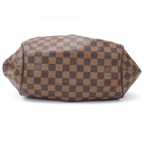 Louis Vuitton Sistina MM Damier Ebene Canvas Leather  Shoulder Bag