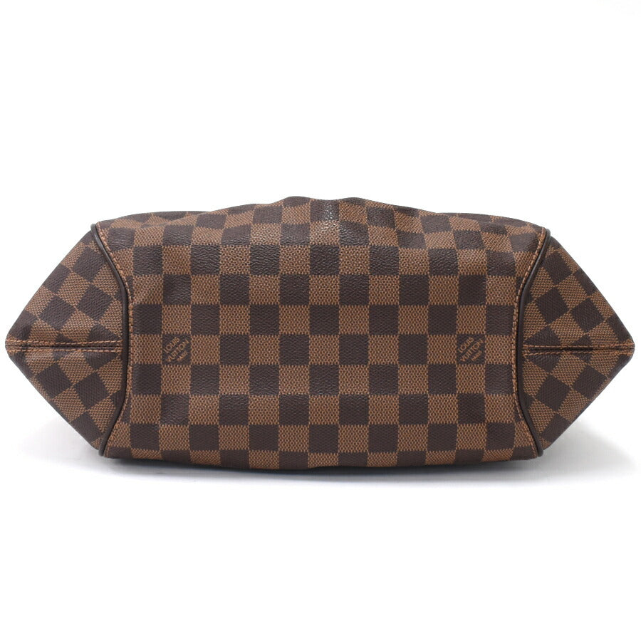 Louis Vuitton Sistina PM Damier Ebene Canvas Leather Handbag