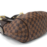 Louis Vuitton Sistina PM Damier Ebene Canvas Leather Handbag
