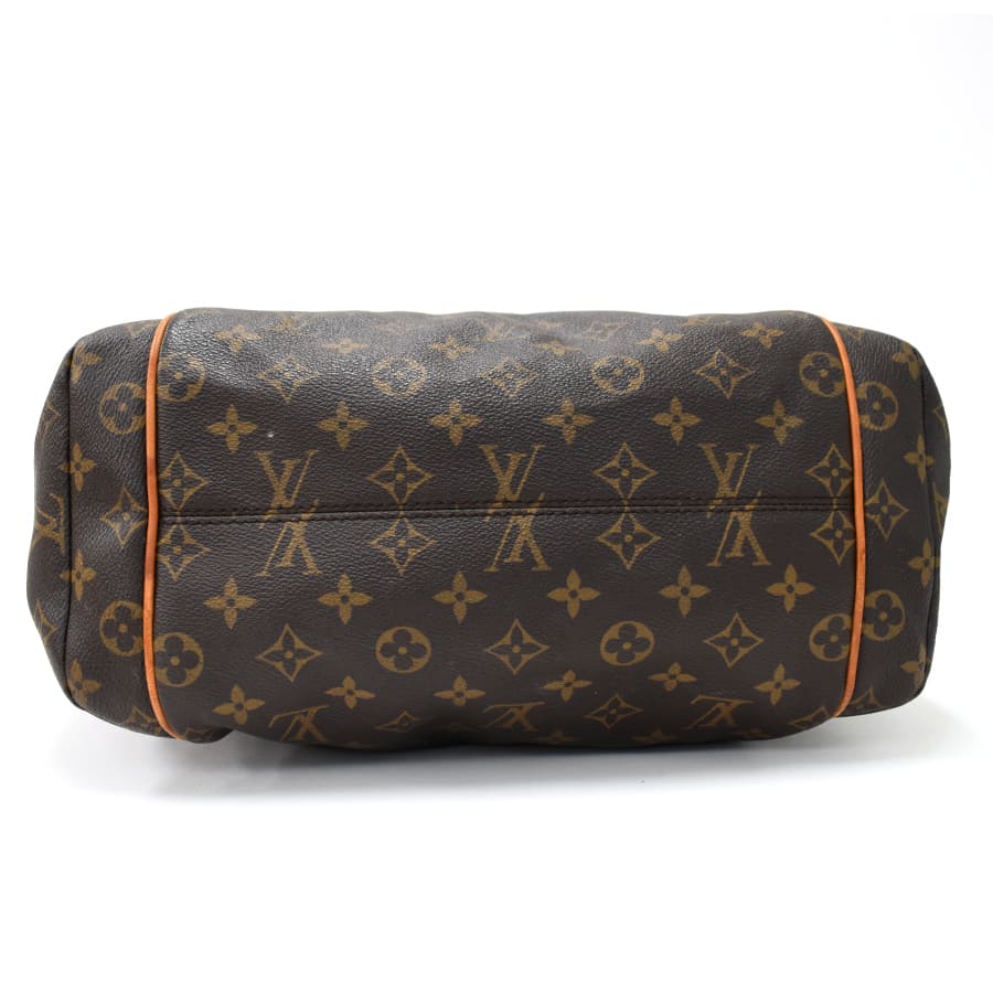 Louis Vuitton Totally MM  Monogram Canvas  Leather Shoulder Bag