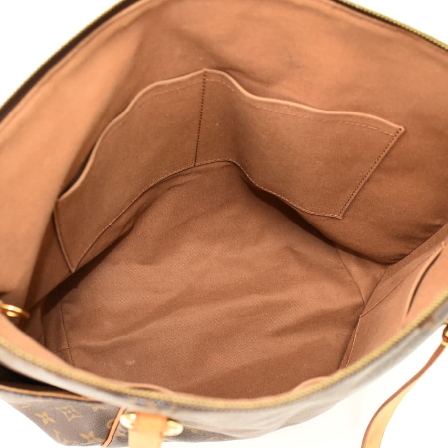 Louis Vuitton Totally MM  Monogram Canvas  Leather Shoulder Bag