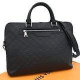 Louis Vuitton Avenue Briefcase Damier Infini Leather Shoulder Bag