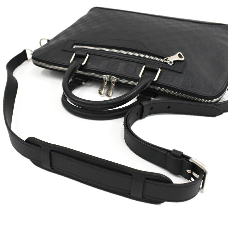 Louis Vuitton Avenue Briefcase Damier Infini Leather Shoulder Bag
