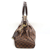Louis Vuitton Trevi GM Damier Ebene Shoulder Bag Leather