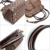 Louis Vuitton Trevi GM Damier Ebene Shoulder Bag Leather