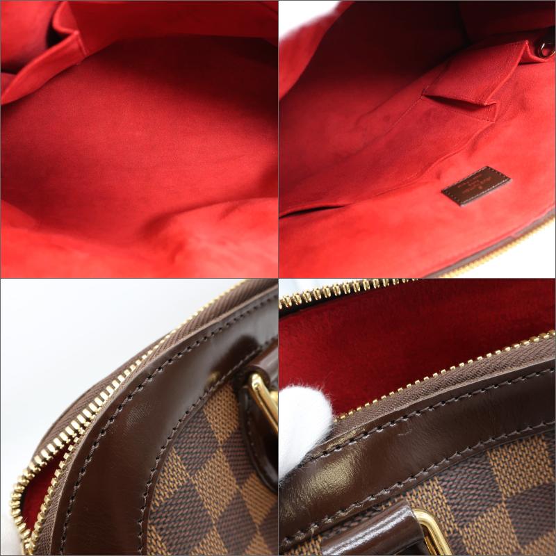 Louis Vuitton Trevi GM Damier Ebene Shoulder Bag Leather